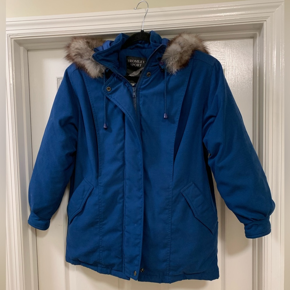 Bromley Sport real down puffer jacket, coat looks new